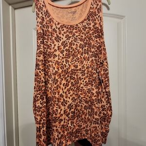 TORRID nwt cheetah / leopard sleeveless top /tank, size 5, NEW